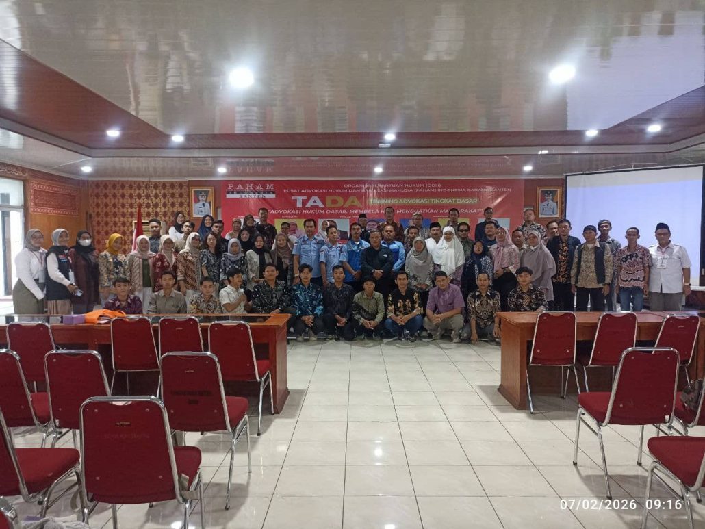 PAHAM Indonesia Gelar Training Advokasi Tingkat Dasar di Serang 3